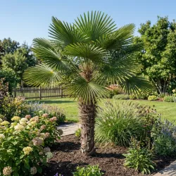 palma mrozoodporna Trachycarpus wagnerianus w gruncie