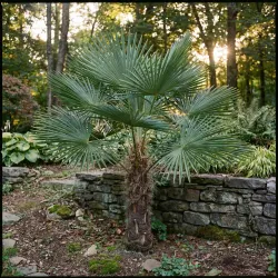 palma mrozoodporna Trachycarpus fortunei x wagnerianus w gruncie