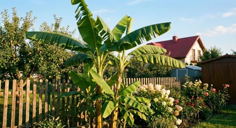 Bananowce do ogrodu